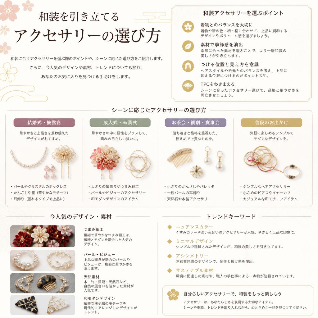 アクセサリーの選び方