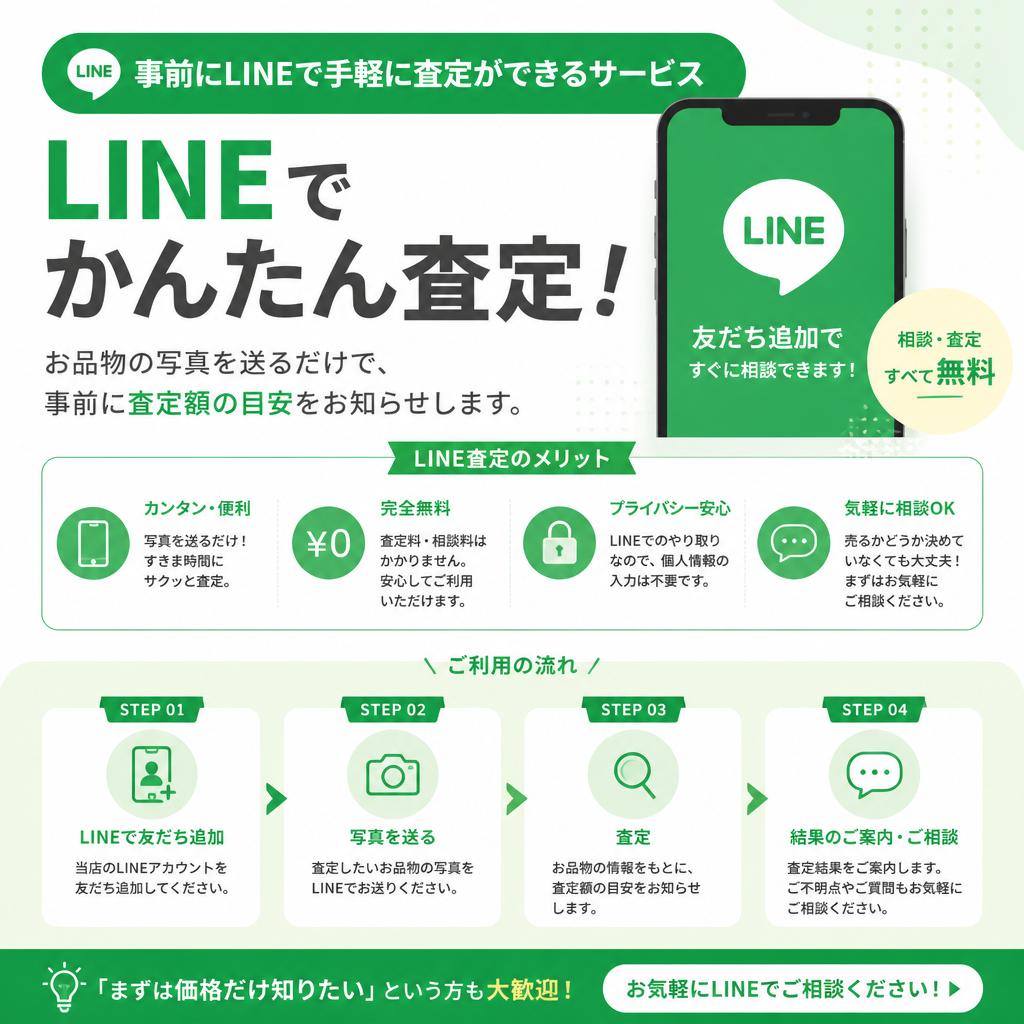 LINE査定の便利さ