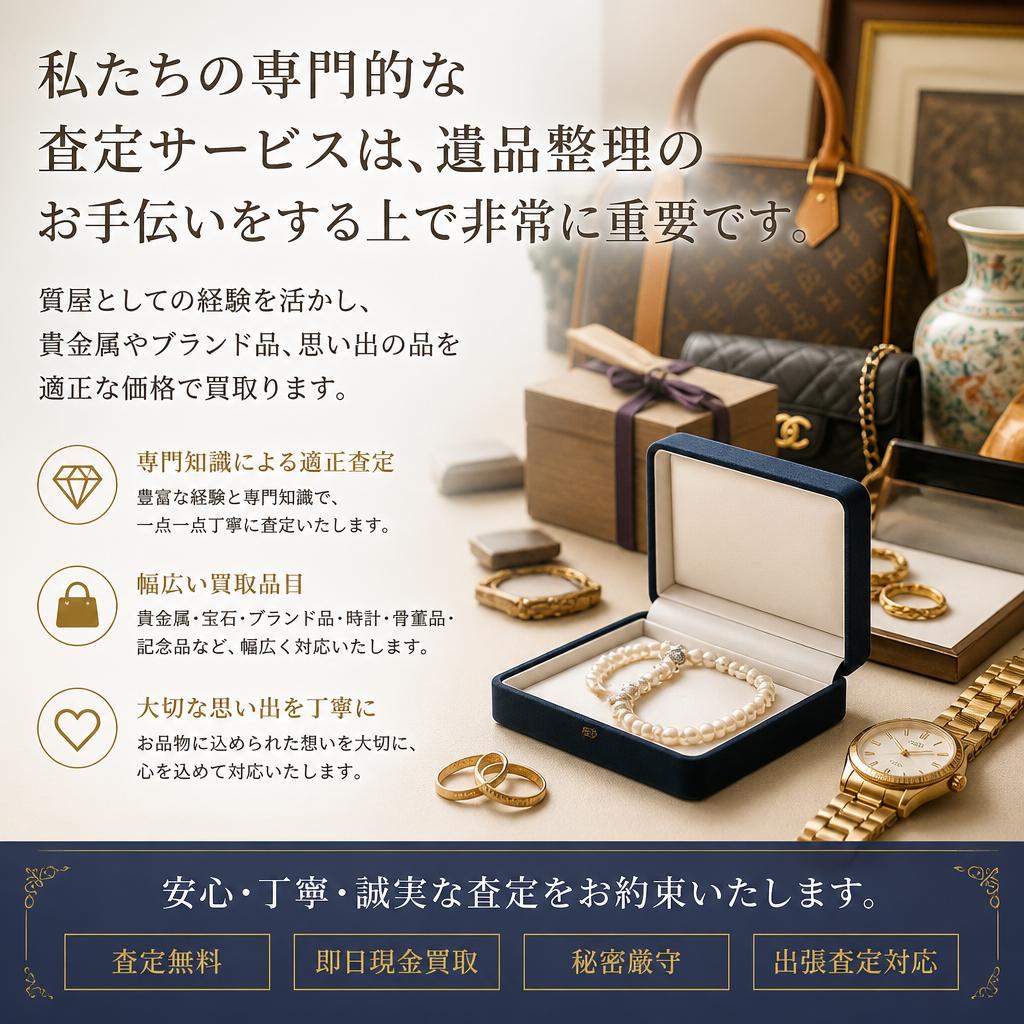 買取専門いちろくの遺品整理買取サービス