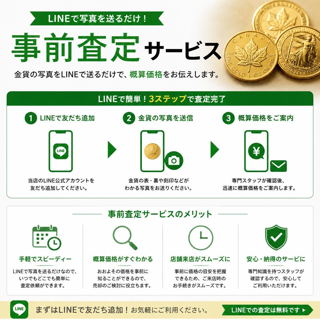 LINE査定が可能!