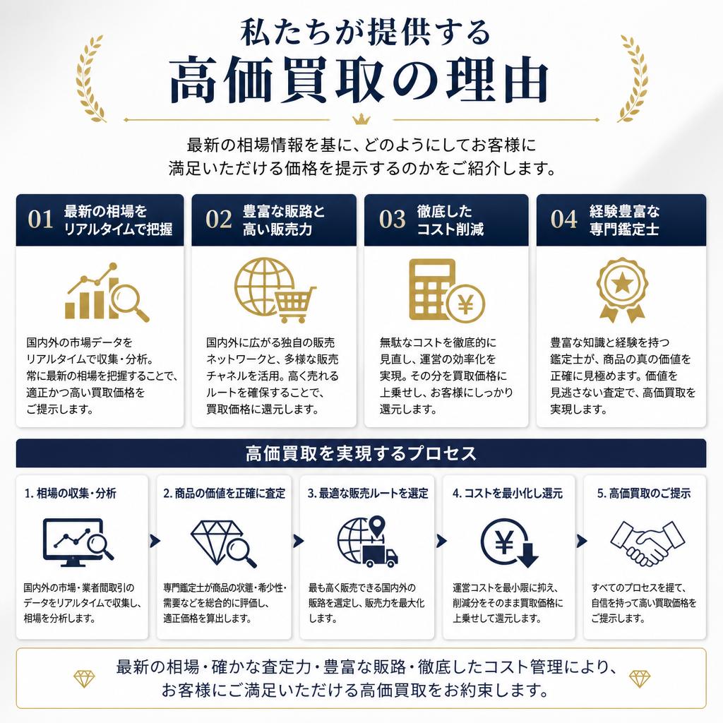 2. 高価買取の秘密
