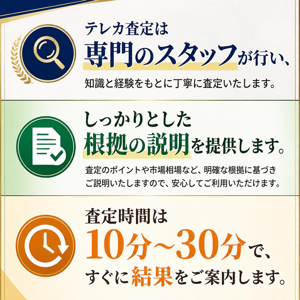 買取専門いちろくの査定概要