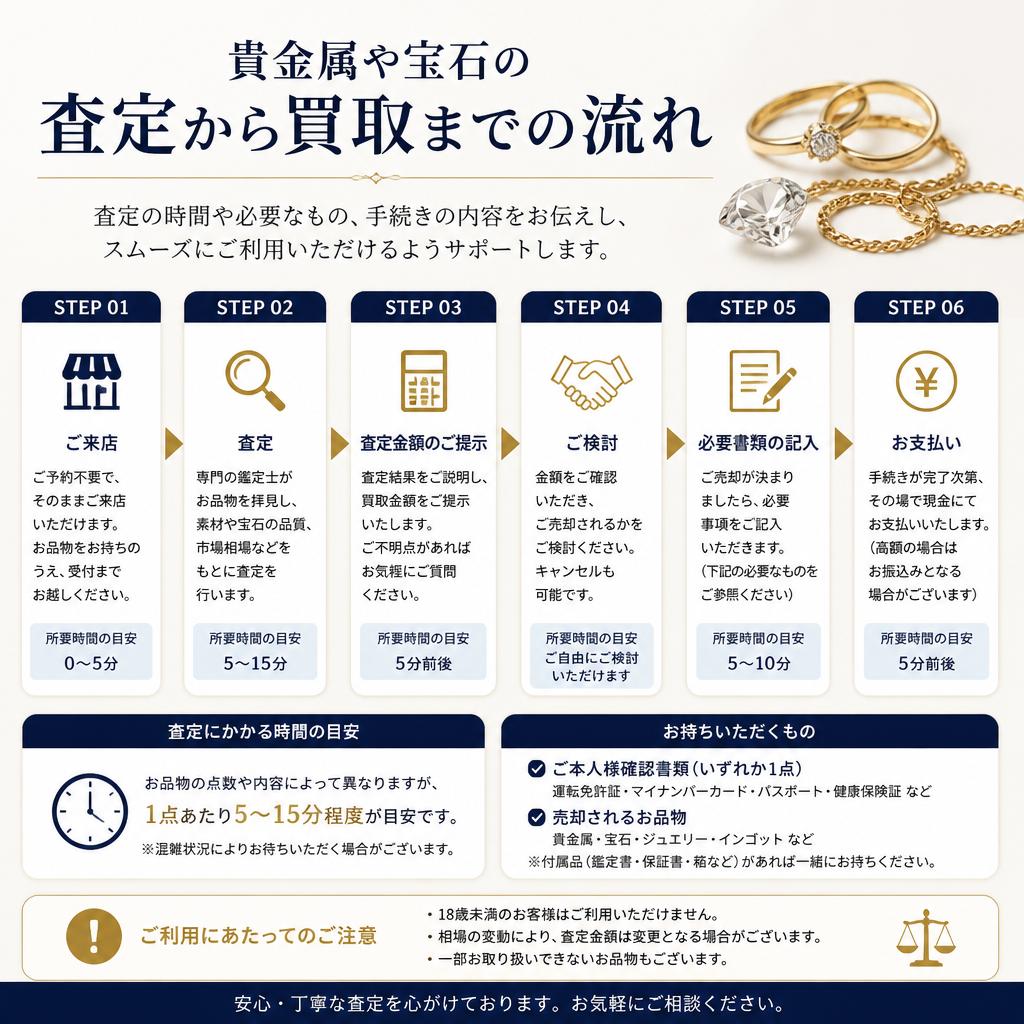 買取の流れ