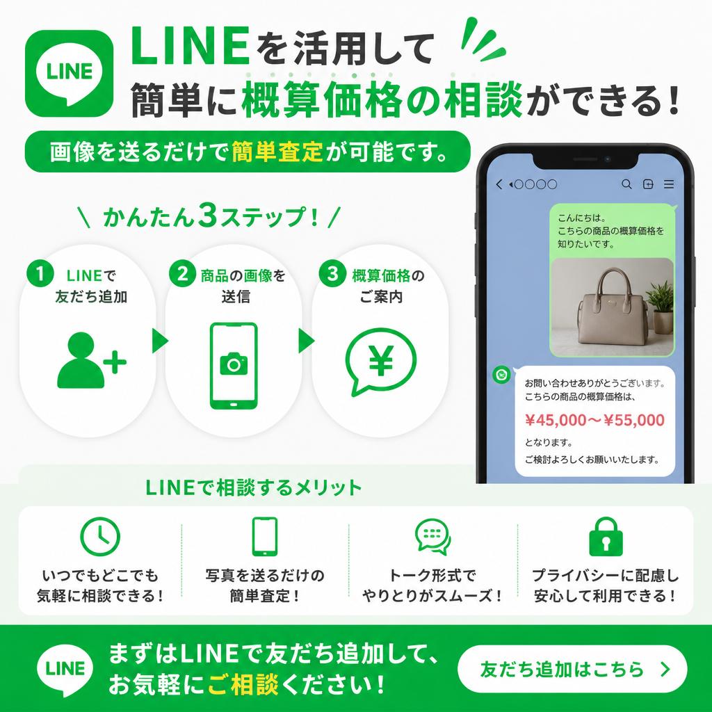 LINE査定の便利さ