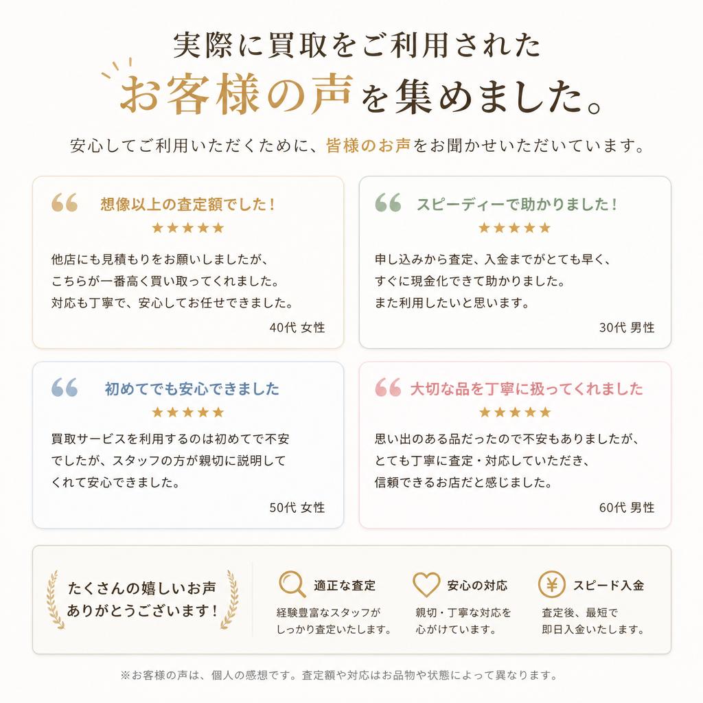 お客様の声
