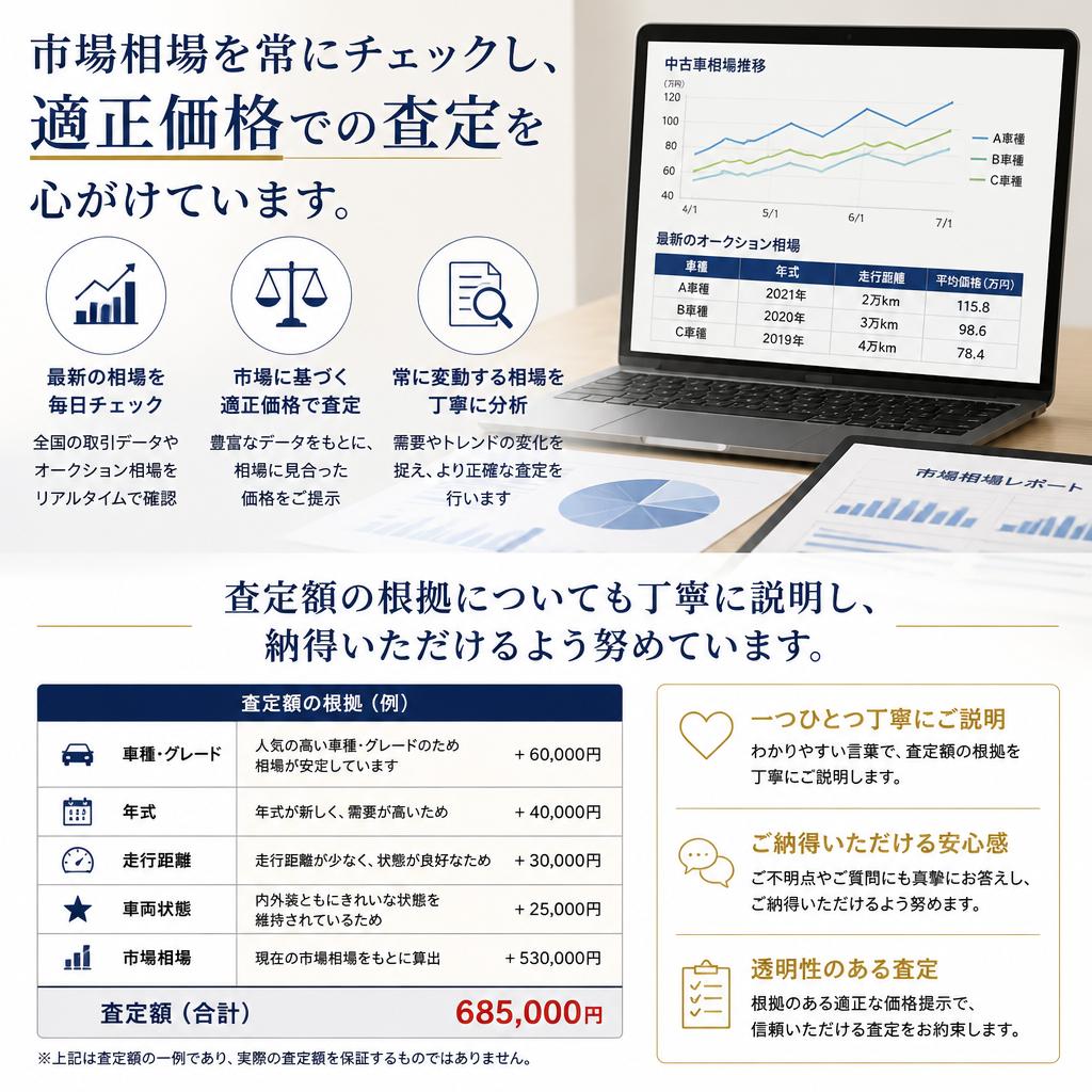 安心の査定基準