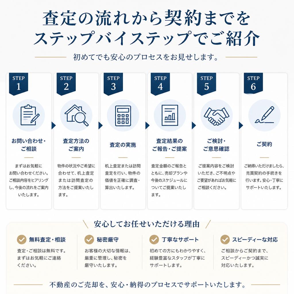 2. 買取の流れをわかりやすく解説