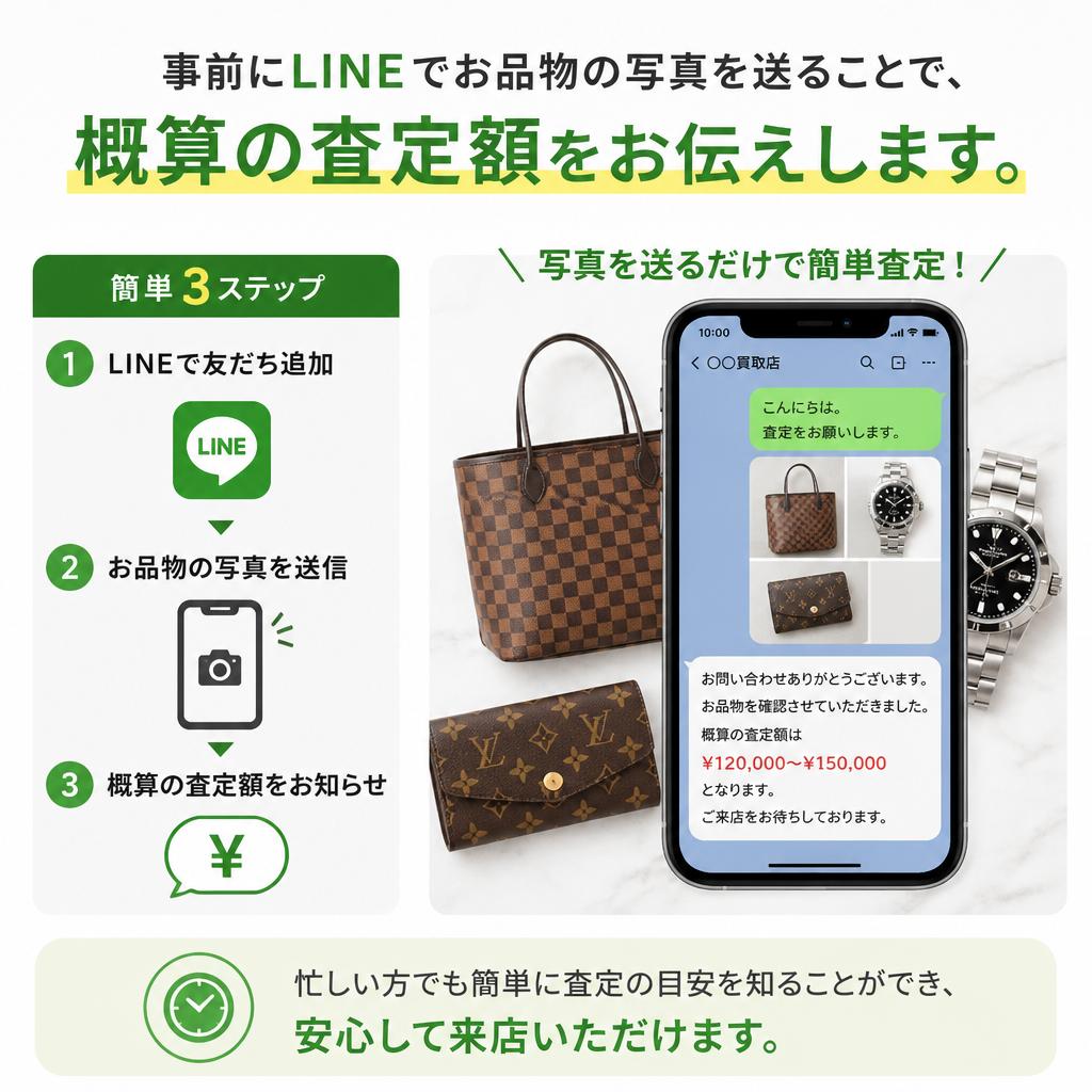 LINEでの事前相談も可能！