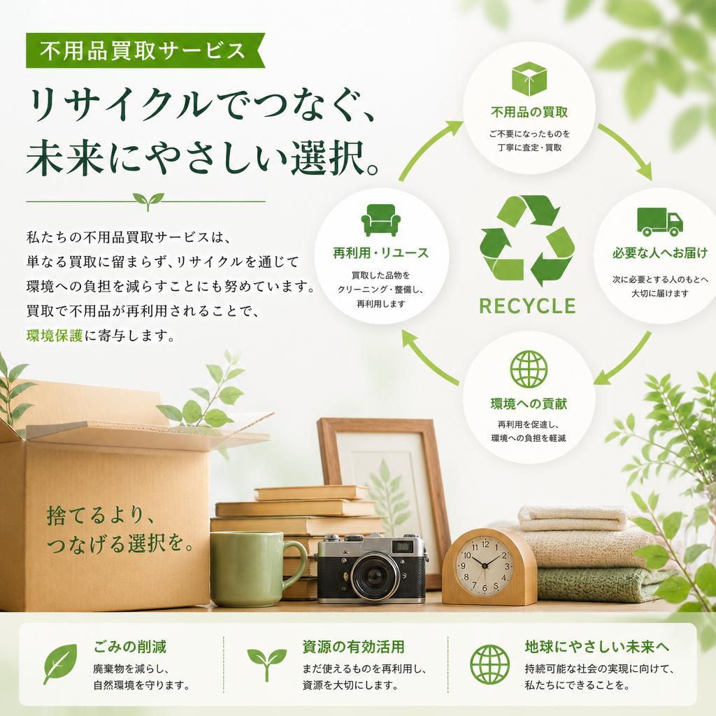 リサイクルへの貢献