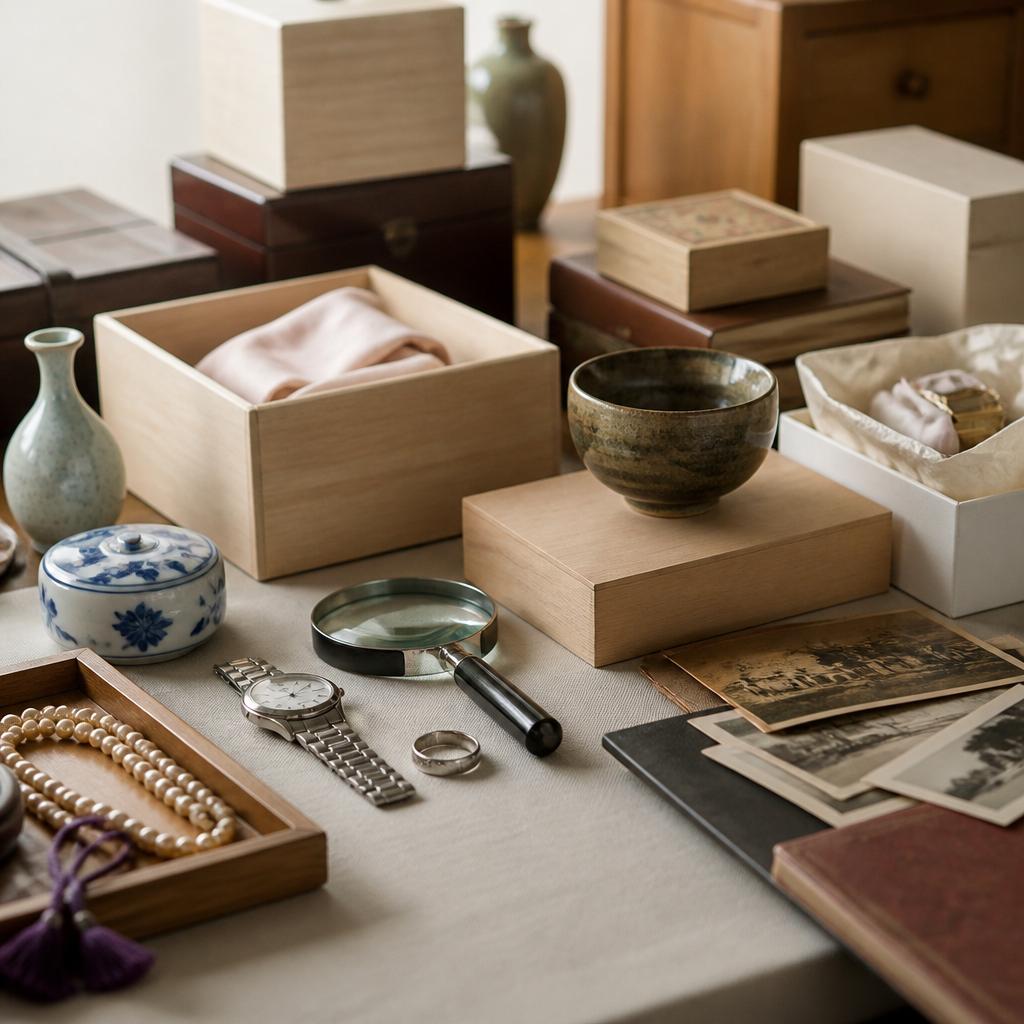 大切な遺品、私たちが丁寧に整理・買取します。