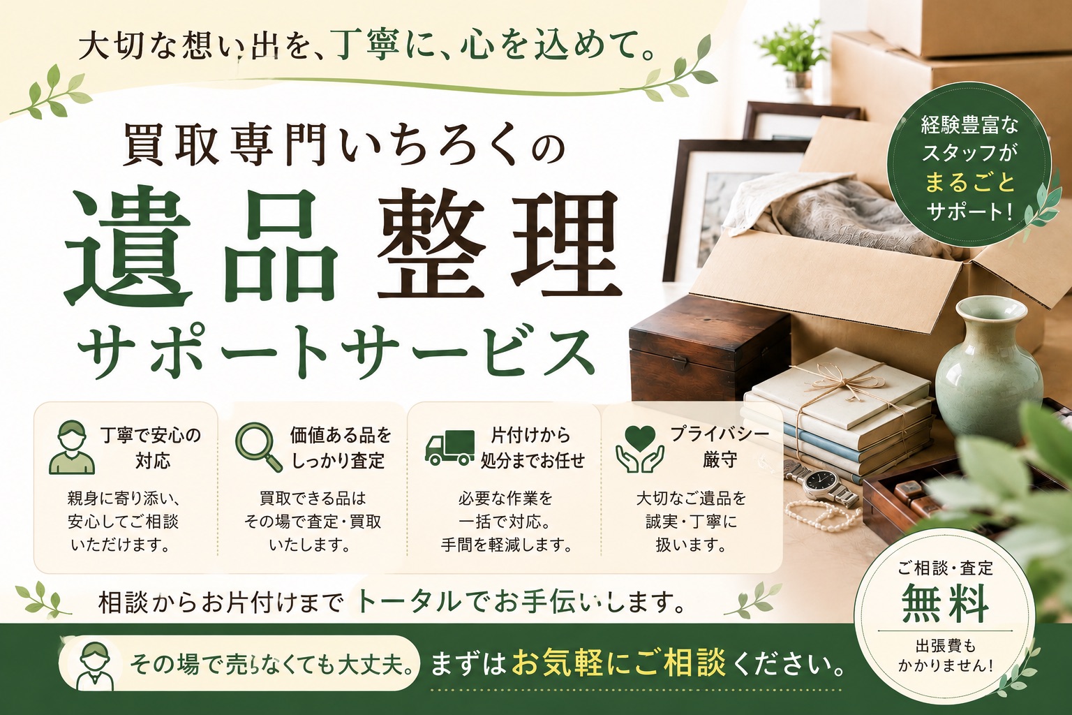 整理を始める前の小さな疑問から、お聞かせください